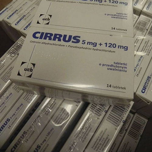 Cirrus 120mg Pseudoephedrine